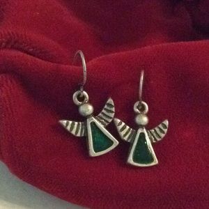 Dangle angel earrings..